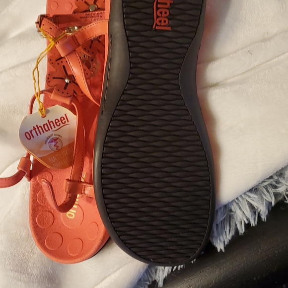 Orthaheel sandal, coral - Picture 3 of 3